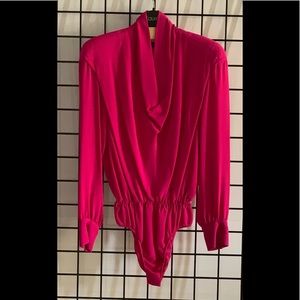 “HOST PICK” Vintage Escada Silk Bodysuit